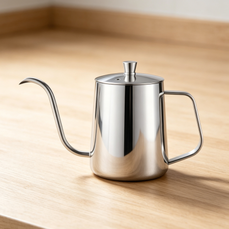 20oz Stainless Steel Gooseneck Pour Over Kettle Camping